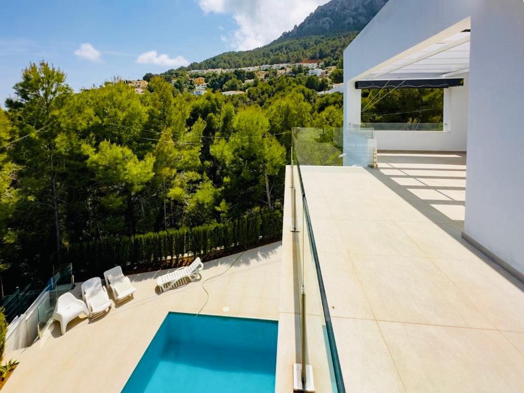 Calpe Villa Lujo Playa Piscina Jardin Barbacoa Ideal Familias Y Grupos Eksteriør bilde