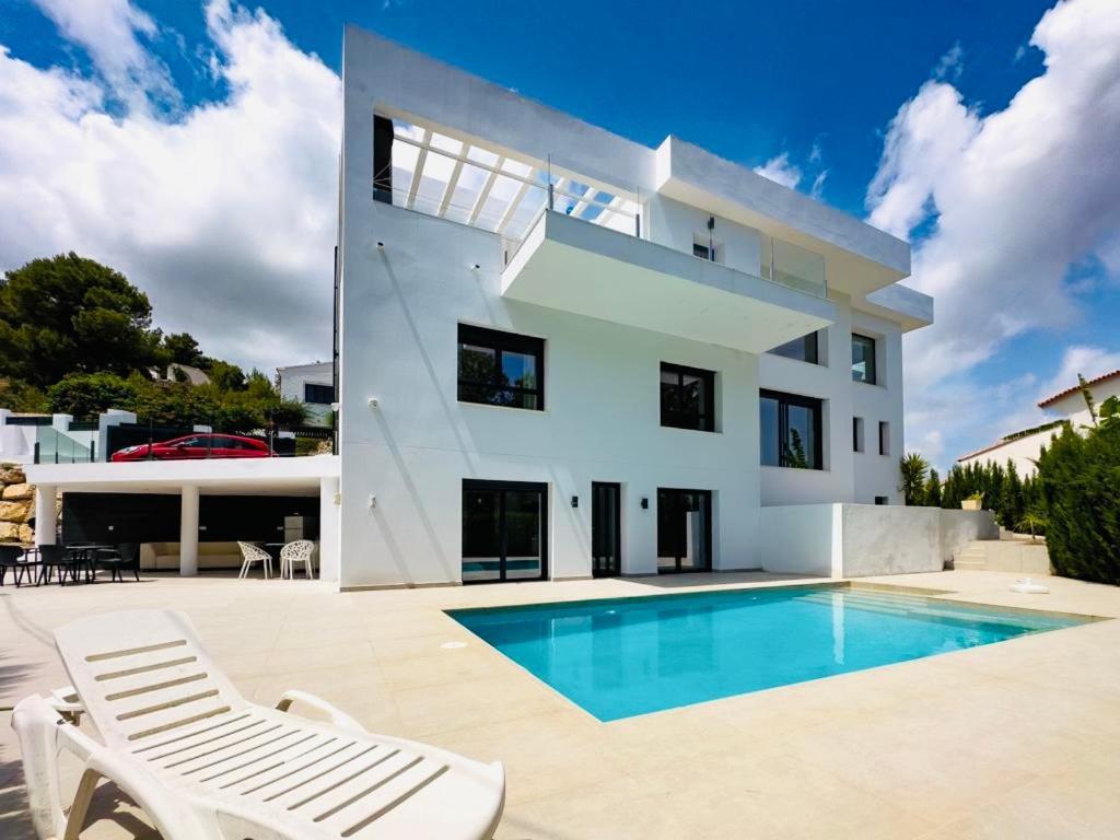 Calpe Villa Lujo Playa Piscina Jardin Barbacoa Ideal Familias Y Grupos Eksteriør bilde