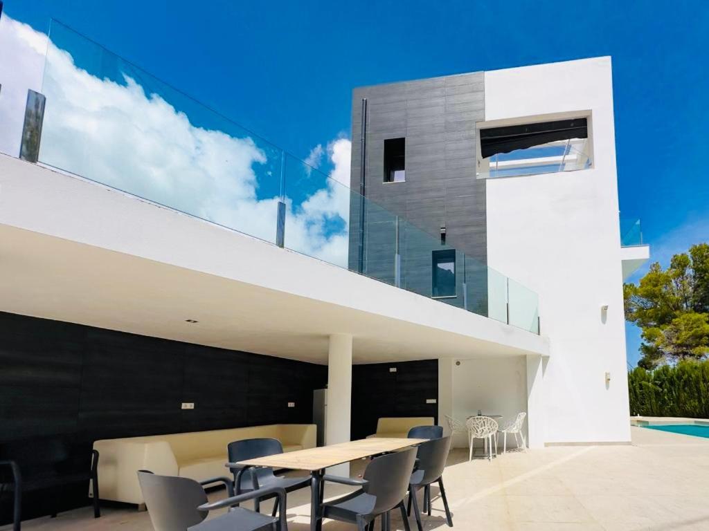 Calpe Villa Lujo Playa Piscina Jardin Barbacoa Ideal Familias Y Grupos Eksteriør bilde